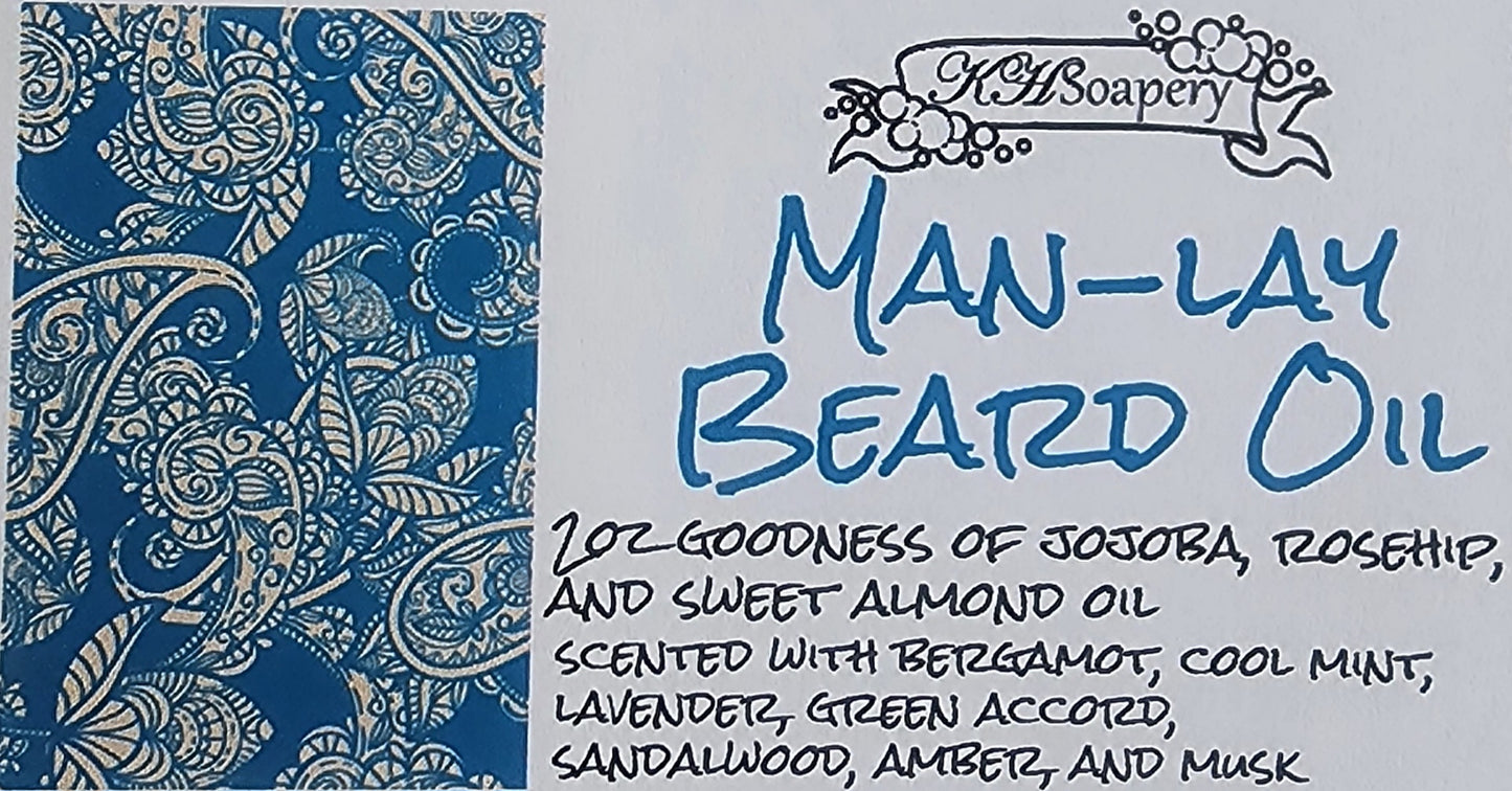 Man-Lay Beard Oil: Command Your Presence