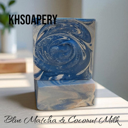 Blue Matcha & Goat's Milk Sea Salt Bar